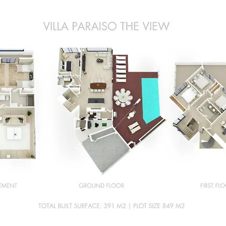 Villa Vacation Marbella I Paraiso The View, Infinity Heated Pool, Sea View, 24-7 Security, Golf Courses Estepona